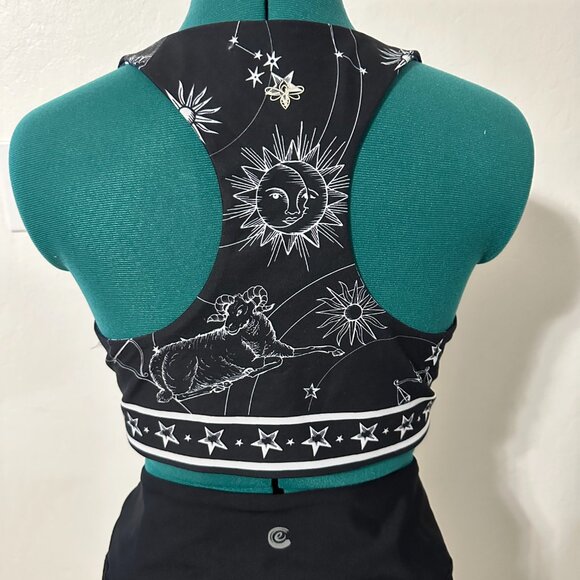 Nwot Johnny Was Bee Active Reversible Sports Bra - Picture 4 of 7